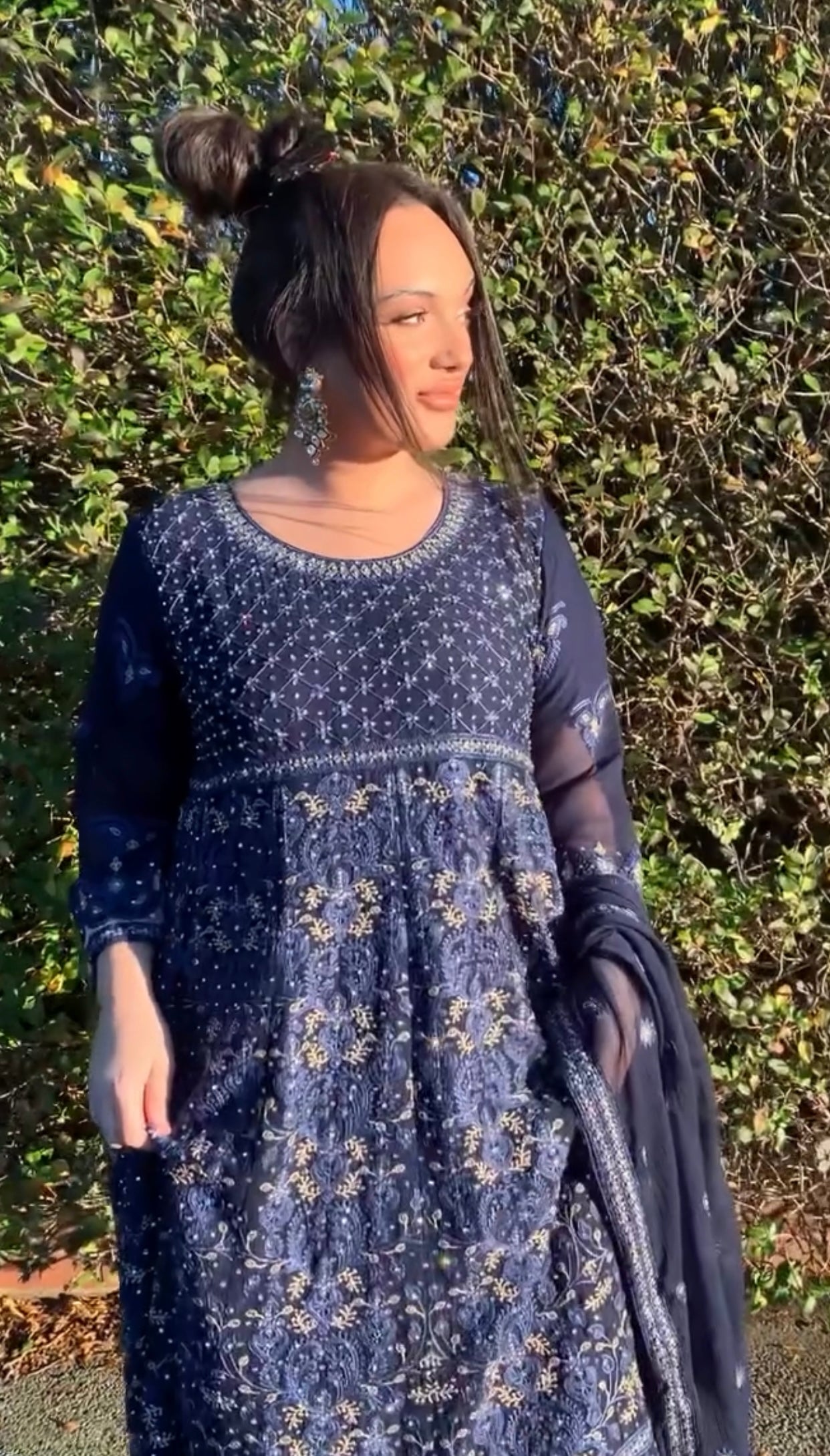 AYLA navy blue outfit