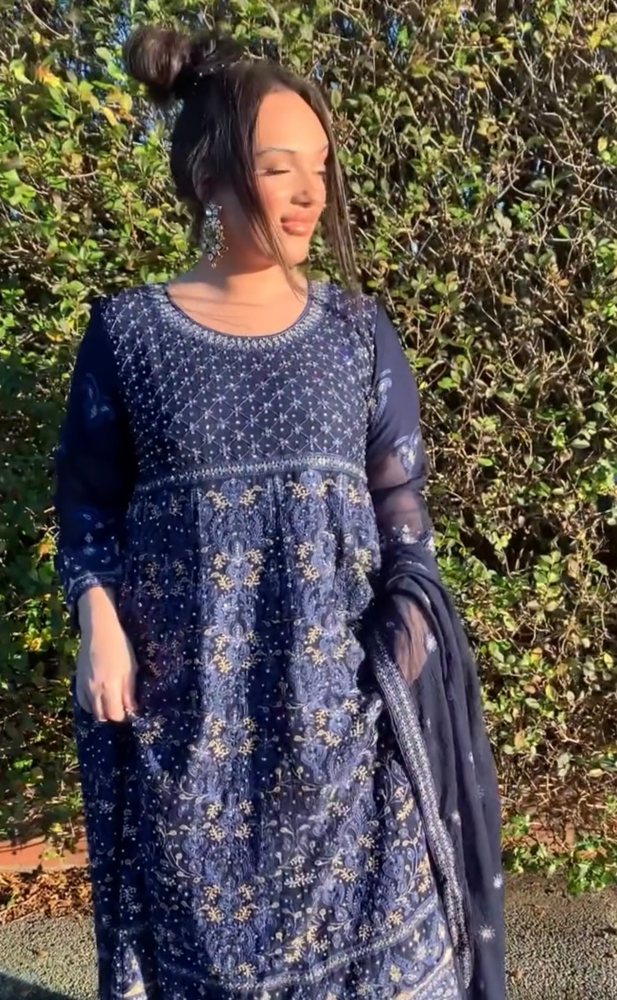 AYLA navy blue outfit