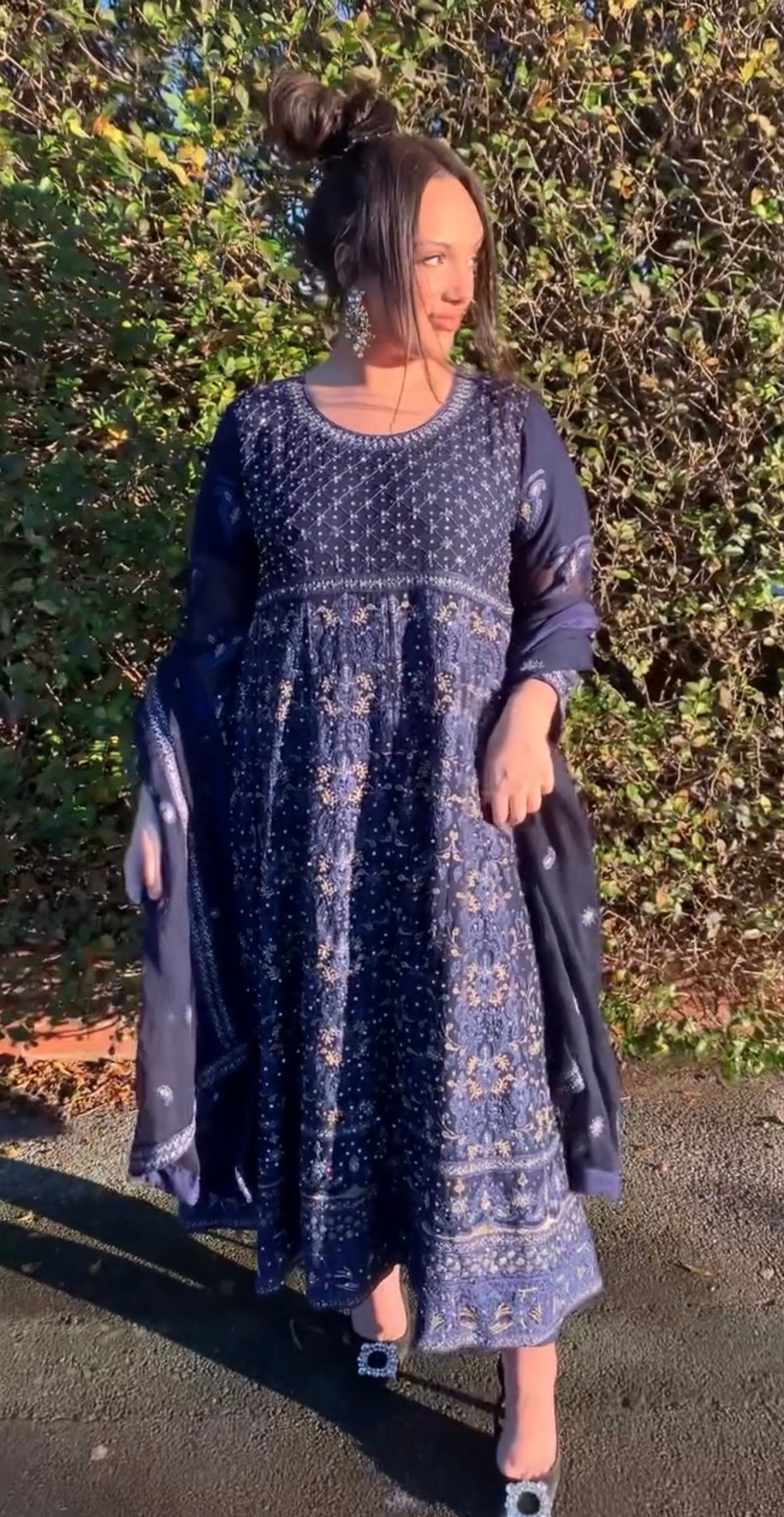 AYLA navy blue outfit