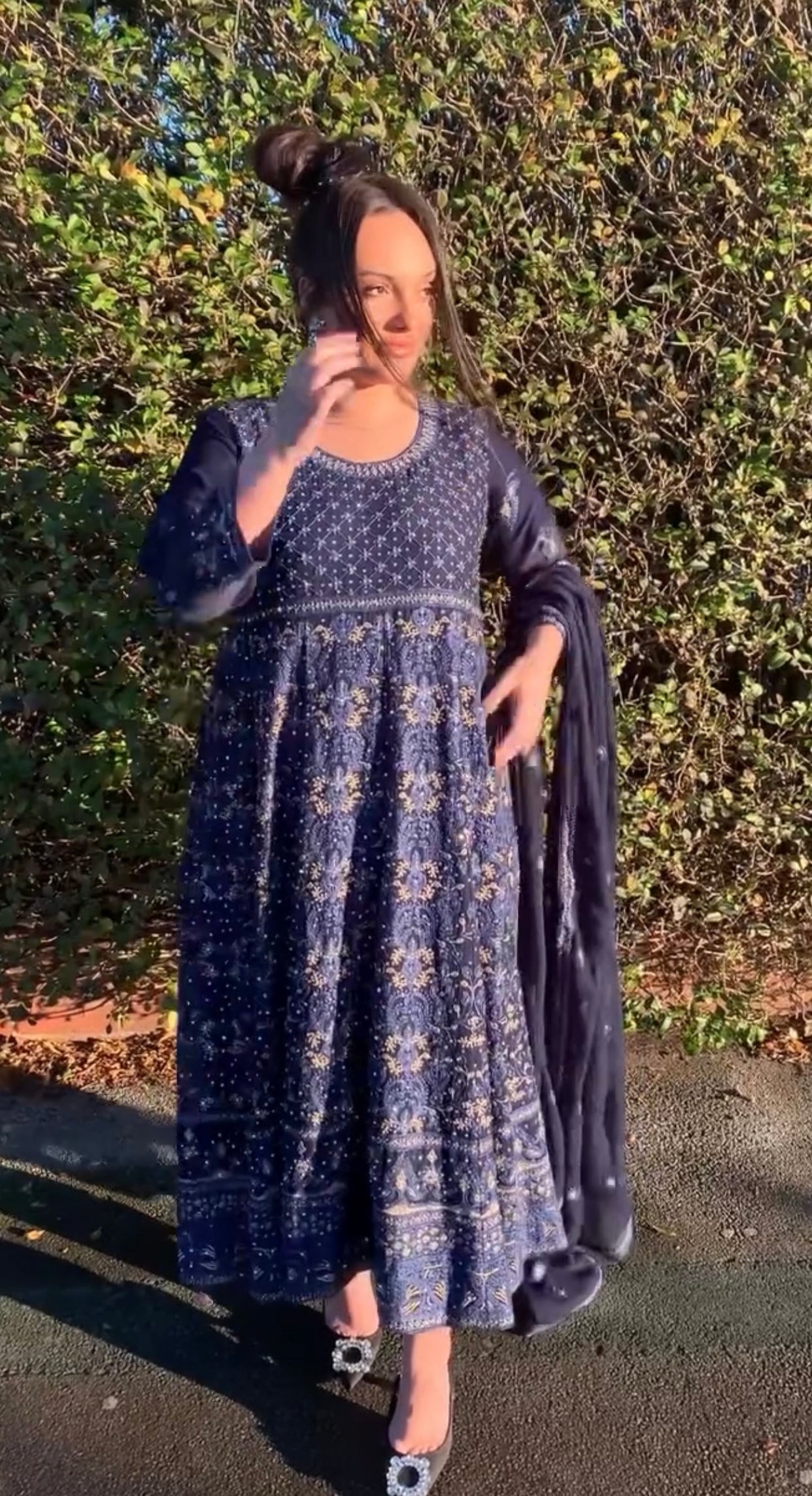 AYLA navy blue outfit