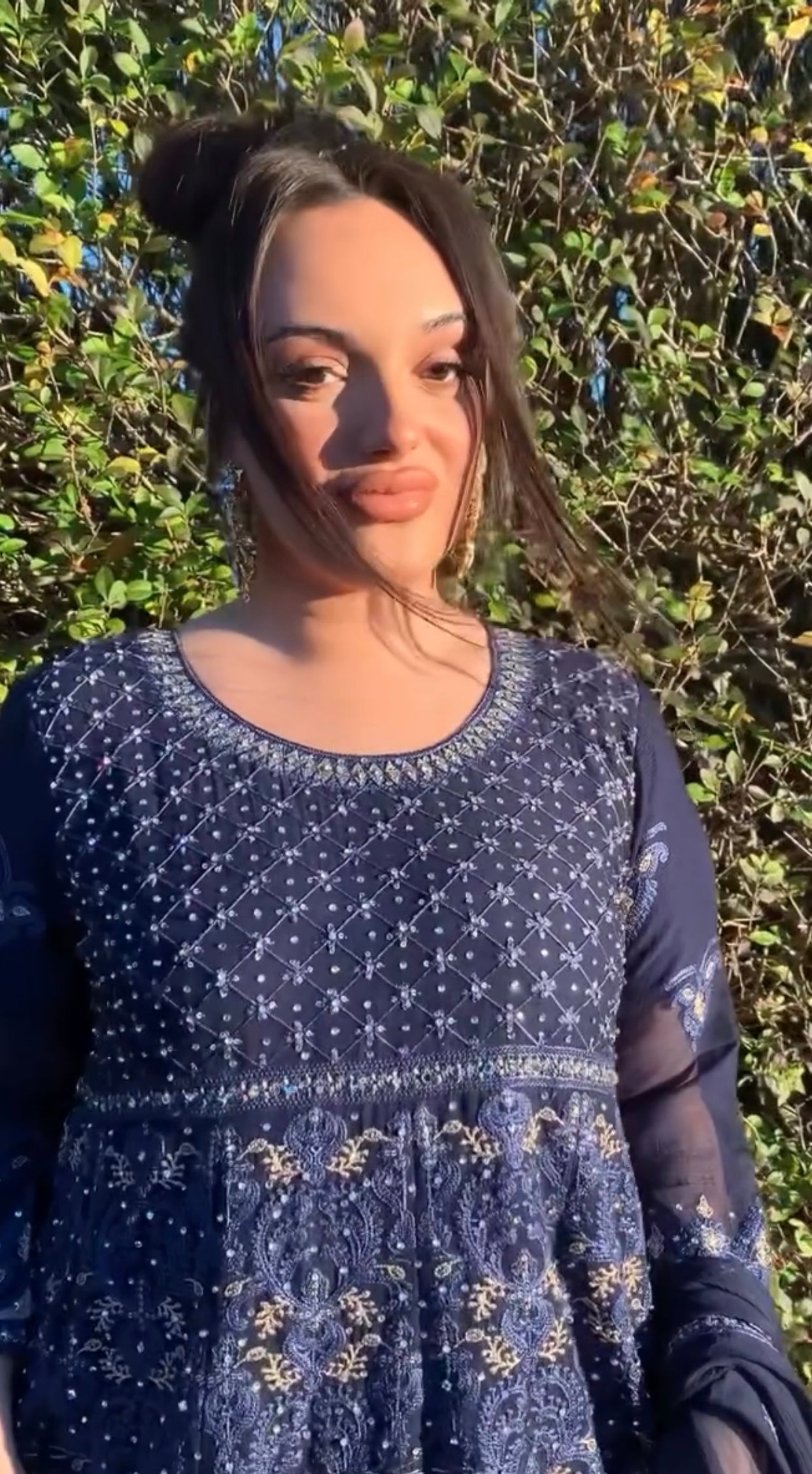 AYLA navy blue outfit