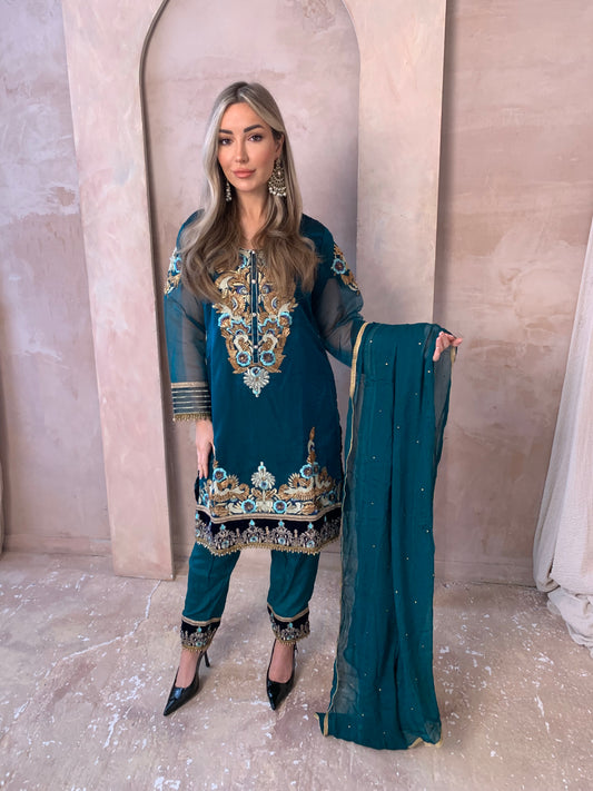 REHANA teal style